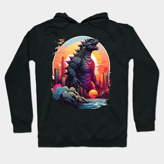 Godzilla Hoodie by Kaine Ability